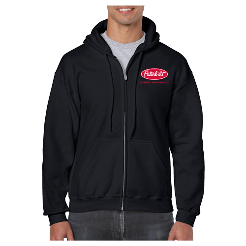 Peterbilt Manitoba Gildan Zip Hoodie Peterbilt Manitoba Ltd