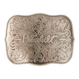 Antique Nickel Scalloped Buckle