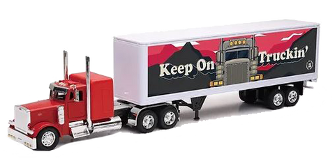 379 Model with Keep On Truckin' Trailer