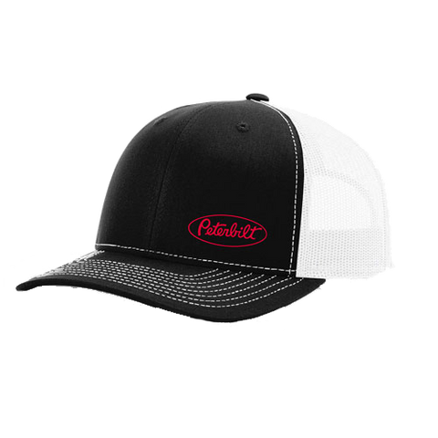 Richardson Mesh Hat - Black/White