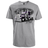 Peterbilt Manitoba Purple Project Truck T-Shirt