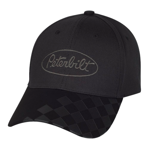 Checkered Bill Cap