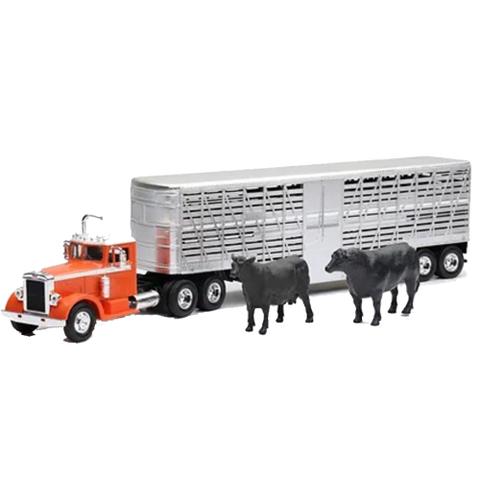 1949 380 Model w/ Livestock Trailer and Cattle